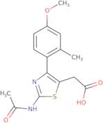 3-[[2-[(4-Cyanoanilino)methyl]-1-methylbenzimidazole-5-carbonyl]-pyridin-2-ylamino]propanoic acid