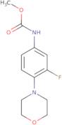 (3-Fluoro-4-morpholin-4-ylphenyl)carbamic acid methyl ester