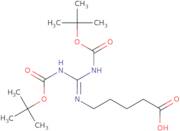 (E)-5-(2,3-Bis(Tert-Butoxycarbonyl)Guanidino)Pentanoic Acid