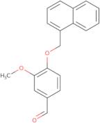 3-Methoxy-4-(1-naphthylmethoxy)benzaldehyde