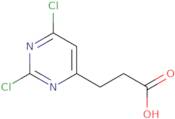 2,6-Dichloro-4-pyrimidinepropanoic acid