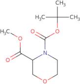 4-Tert-butyl 3-methyl morpholine-3,4-dicarboxylate