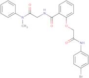 2-(2-((4-Bromophenyl)amino)-2-oxoethoxy)-N-(2-(methyl(phenyl)amino)-2-oxoethyl)benzamide