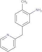 2-Methyl-5-[(pyridin-2-yl)methyl]aniline
