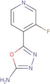 5-(3-Fluoropyridin-4-yl)-1,3,4-oxadiazol-2-amine