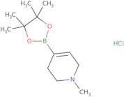 1-Methyl-4-(4,4,5,5-tetramethyl-1,3,2-dioxaborolan-2-yl)-1,2,3,6-tetrahydropyridine hydrochloride