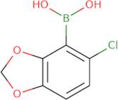 (5-Chlorobenzo[d][1,3]dioxol-4-yl)boronic acid