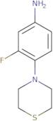 3-Fluoro-4-(thiomorpholin-4-yl)aniline