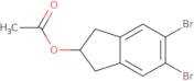 Acetic acid 5,6-dibromo-indan-2-yl ester