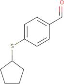 4-(Cyclopentylsulfanyl)benzaldehyde