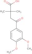 4-(3,4-Dimethoxyphenyl)-2,2-dimethyl-4-oxobutyric acid