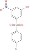 3-[(4-Chlorophenyl)sulfonyl]-5-nitrophenol