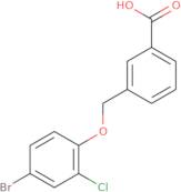 3-[(4-Bromo-2-chlorophenoxy)methyl]benzoic acid