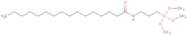 N-[3-(Trimethoxysilyl)propyl]hexadecanamide