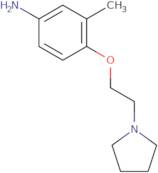 3-Methyl-4-[2-(pyrrolidin-1-yl)ethoxy]aniline