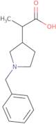 2-(1-Benzylpyrrolidin-3-yl)propanoic acid