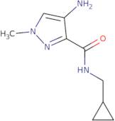 4-Amino-N-(cyclopropylmethyl)-1-methyl-1H-pyrazole-3-carboxamide