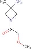 1-(3-Amino-3-methylazetidin-1-yl)-2-methoxyethan-1-one