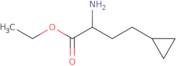 Ethyl 2-amino-4-cyclopropylbutanoate