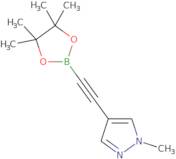 1-Methyl-4-[(4,4,5,5-tetramethyl-1,3,2-dioxaborolan-2-yl)ethynyl]-1H-pyrazole