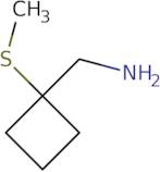 [1-(Methylsulfanyl)cyclobutyl]methanamine