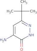 4-Amino-6-tert-butylpyridazin-3-ol