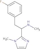 2-(3-Fluorophenyl)-N-methyl-1-(1-methyl-1H-imidazol-2-yl)ethanamine