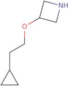 3-(2-Cyclopropylethoxy)azetidine