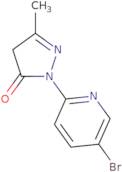 1-(5-Bromopyridin-2-yl)-3-methyl-4,5-dihydro-1H-pyrazol-5-one