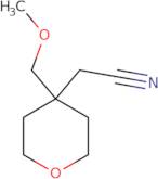 2-[4-(Methoxymethyl)oxan-4-yl]acetonitrile