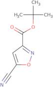 tert-Butyl 5-cyano-1,2-oxazole-3-carboxylate