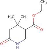 Ethyl 4,4-dimethyl-6-oxopiperidine-3-carboxylate