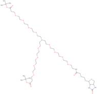 N-(Biotin-PEG4)-N-bis(PEG4-t-butyl ester)