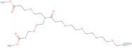 N-(Propargyl-PEG4-carbonyl)-N-bis(PEG1-methyl ester)