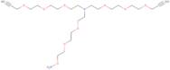 N-(Aminooxy-PEG2)-N-bis(PEG3-propargyl)