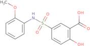 2-Hydroxy-5-[(2-methoxyphenyl)sulfamoyl]benzoic acid