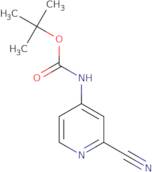 tert-Butyl (2-cyanopyridin-4-yl)carbamate