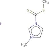 3-Methyl-1-[(methylsulfanyl)methanethioyl]-1H-imidazol-3-ium iodide