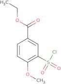 Ethyl 3-(chlorosulfonyl)-4-methoxybenzoate