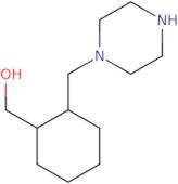 [2-(1-Piperazinylmethyl)cyclohexyl]methanol