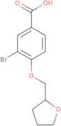 3-Bromo-4-(oxolan-2-ylmethoxy)benzoic acid