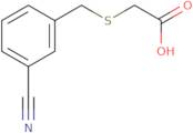 2-{[(3-Cyanophenyl)methyl]sulfanyl}acetic acid