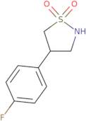 4-(4-Fluorophenyl)-1,2-thiazolidine-1,1-dione