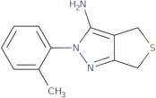 2-(2-Methylphenyl)-2,6-dihydro-4H-thieno[3,4-c]pyrazol-3-amine