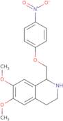 6,7-Dimethoxy-1-[(4-nitrophenoxy)methyl]-1,2,3,4-tetrahydroisoquinoline