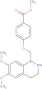 4-(6,7-Dimethoxy-1,2,3,4-tetrahydro-isoquinolin-1-ylmethoxy)-benzoic acid methyl ester