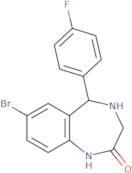 7-Bromo-5-(4-fluorophenyl)-2,3,4,5-tetrahydro-1H-1,4-benzodiazepin-2-one