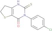 3-(4-Chlorophenyl)-2-mercapto-6,7-dihydrothieno[3,2-d]pyrimidin-4(3H)-one