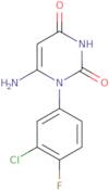 6-Amino-1-(3-chloro-4-fluorophenyl)pyrimidine-2,4(1H,3H)-dione