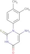 6-Amino-1-(3,4-dimethylphenyl)-2-sulfanylidene-1,2,3,4-tetrahydropyrimidin-4-one